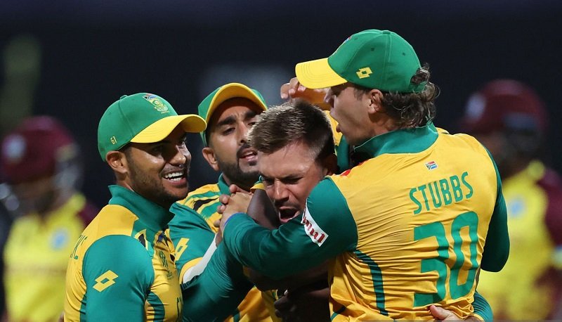 South Africa edge past West Indies to reach semis